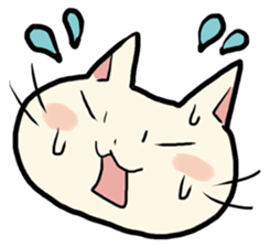 lovely chubby cat sticker #4124388