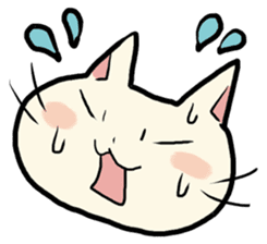 lovely chubby cat sticker #4124388