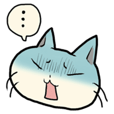 lovely chubby cat sticker #4124394