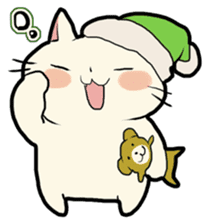 lovely chubby cat sticker #4124407