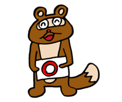 Daily Tanukichi sticker #4124455