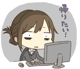 Girls who want to OO sticker #4124492