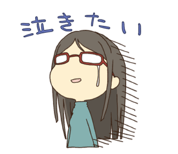 Girls who want to OO sticker #4124495