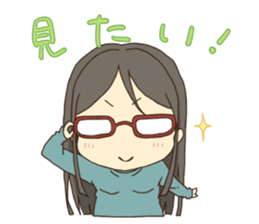 Girls who want to OO sticker #4124497