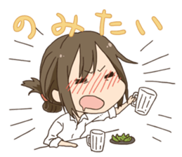 Girls who want to OO sticker #4124500