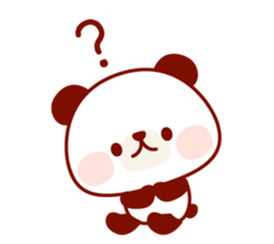 The panda good at being anxious sticker #4124880