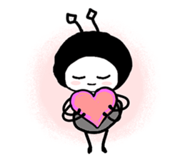 The ant which likes pears sticker #4125182