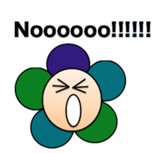 Colorful Flowers1 sticker #4125294