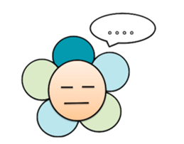 Colorful Flowers1 sticker #4125295