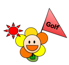 Colorful Flowers1 sticker #4125323