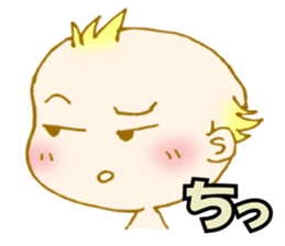 Octopus and a baby sticker #4125570