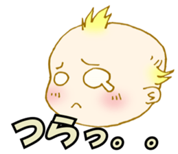 Octopus and a baby sticker #4125580