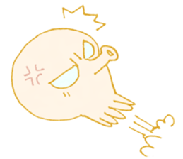 Octopus and a baby sticker #4125588