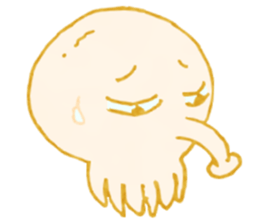 Octopus and a baby sticker #4125595