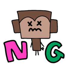 Monkey-Box sticker #4125932
