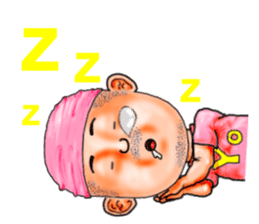 Friends of mischievous brothers.4Yocchan sticker #4126019