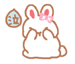 rabbit''rabi'' sticker #4126253