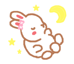 rabbit''rabi'' sticker #4126254