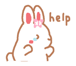 rabbit''rabi'' sticker #4126260