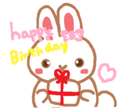 rabbit''rabi'' sticker #4126261