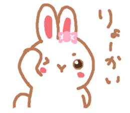 rabbit''rabi'' sticker #4126272