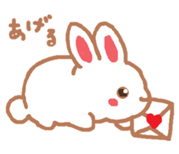 rabbit''rabi'' sticker #4126275