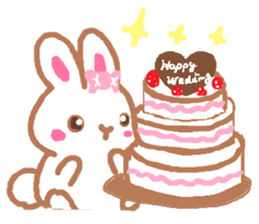 rabbit''rabi'' sticker #4126279