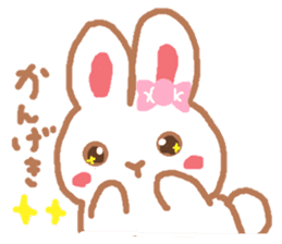 rabbit''rabi'' sticker #4126282