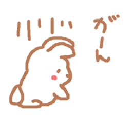 rabbit''rabi'' sticker #4126283