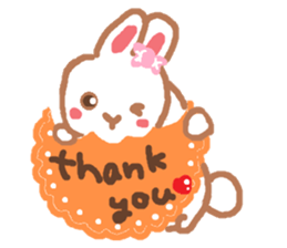 rabbit''rabi'' sticker #4126286