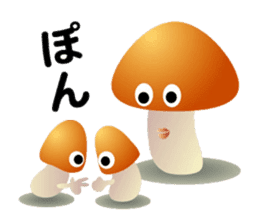 Acorns & Mushrooms Donquino sticker #4126391