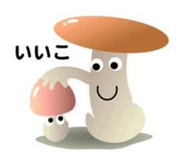 Acorns & Mushrooms Donquino sticker #4126402