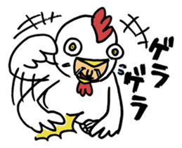 The bird man 1 sticker #4126670