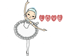 Love Ballet*ballerina* act.3+++winter+++ sticker #4127292
