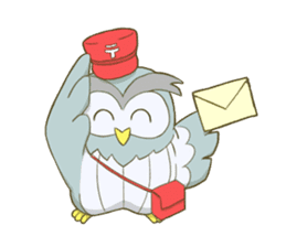 Owl and child owl sticker #4128174