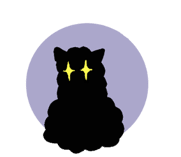 Fluffy... alpaca sticker #4128302