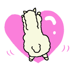 Fluffy... alpaca sticker #4128324