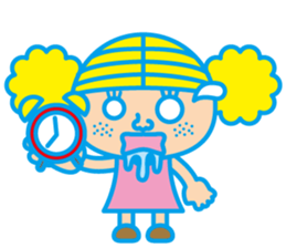 pretty girl Emily-chan sticker #4128502