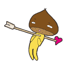 Chestnut man sticker #4128580