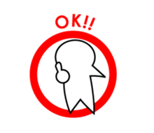 The flying squirrel man"Hiroshi" sticker #4128728