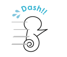 The flying squirrel man"Hiroshi" sticker #4128734