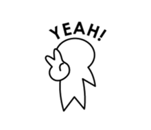 The flying squirrel man"Hiroshi" sticker #4128748