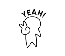 The flying squirrel man"Hiroshi" sticker #4128748