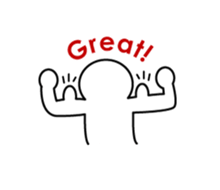 The flying squirrel man"Hiroshi" sticker #4128760