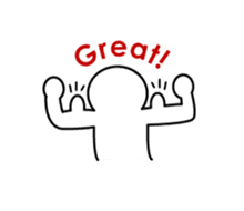 The flying squirrel man"Hiroshi" sticker #4128760