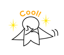 The flying squirrel man"Hiroshi" sticker #4128763