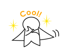 The flying squirrel man"Hiroshi" sticker #4128763