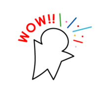 The flying squirrel man"Hiroshi" sticker #4128764