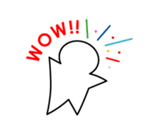 The flying squirrel man"Hiroshi" sticker #4128764