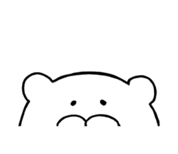 I met a bear.3 sticker #4128799